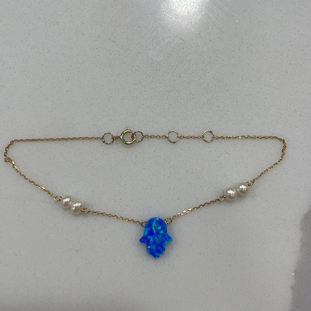Hamsa bracelet